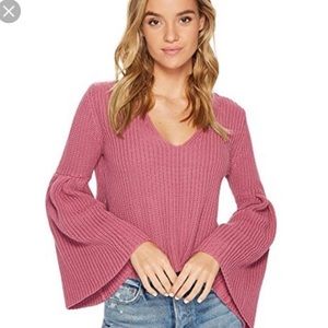 Free People Bell Sleeve Sweater